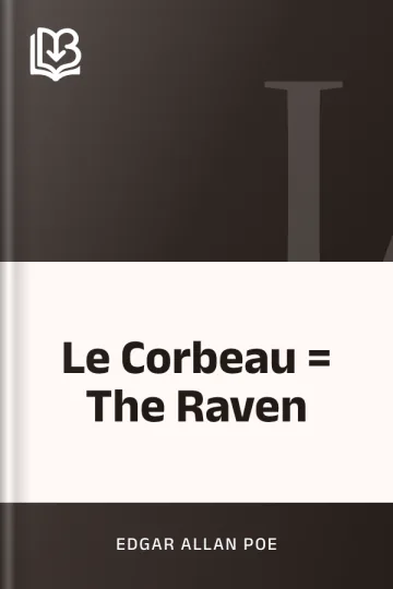 Le Corbeau = The Raven d’Edgar Allan Poe, couverture du livre