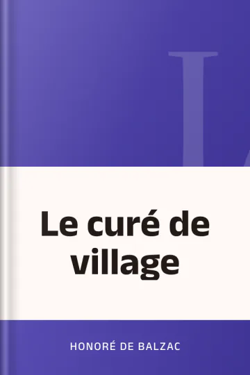 Le curé de village d’Honoré de Balzac, couverture du livre