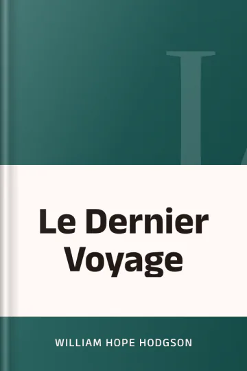 Le Dernier Voyage de William Hope Hodgson, couverture du livre