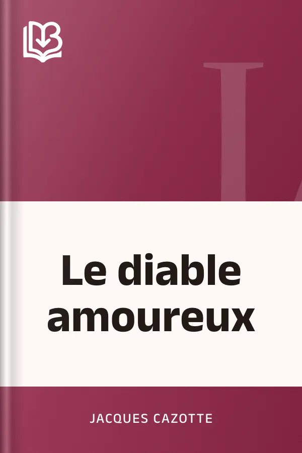 Le diable amoureux de Jacques Cazotte, couverture du livre