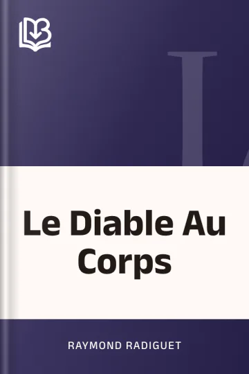 Le Diable Au Corps de Raymond Radiguet, couverture du livre