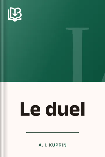 Le duel d’A. I. Kuprin, couverture du livre