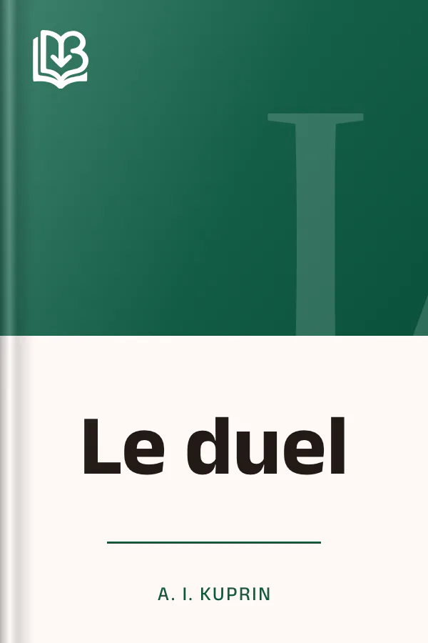 Le duel d’Alexandre Kouprine, couverture du livre