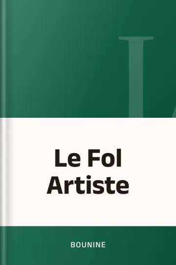 Le Fol Artiste de Bounine, couverture du livre