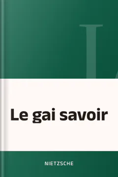 Le gai savoir - Nietzsche