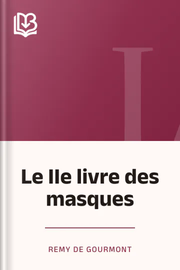 Le IIe livre des masques de Remy de Gourmont, couverture du livre