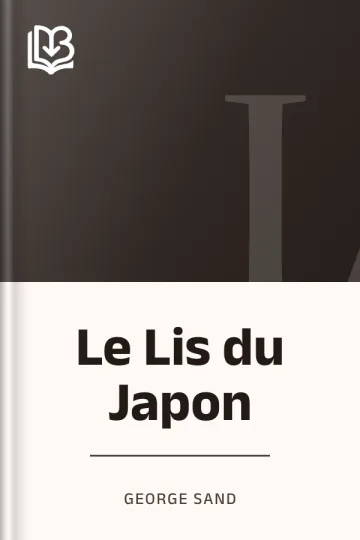 Le Lis du Japon de George Sand, couverture du livre