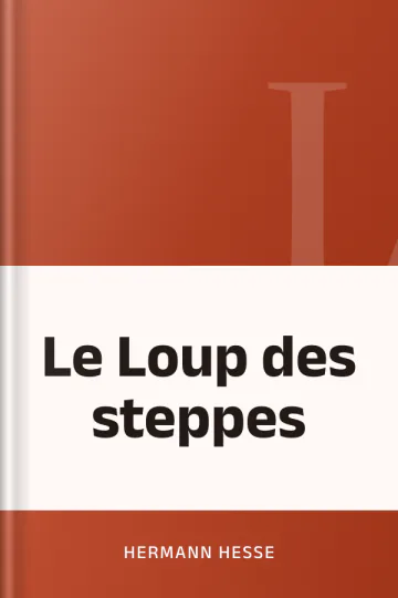 Le Loup des steppes d’Hermann Hesse, couverture du livre