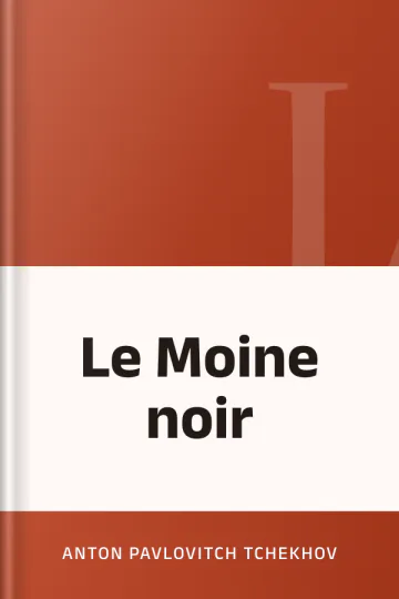 Le Moine noir d’Anton Pavlovitch Tchekhov, couverture du livre