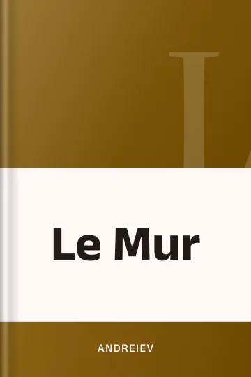 Le Mur d’Andreiev, couverture du livre