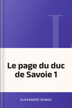 Le page du duc de Savoie 1 - Alexandre Dumas