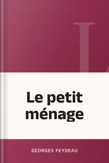 Le petit ménage de Georges Feydeau, couverture du livre
