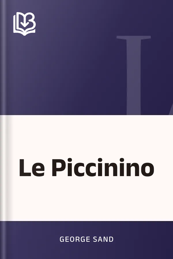 Le Piccinino de George Sand, couverture du livre