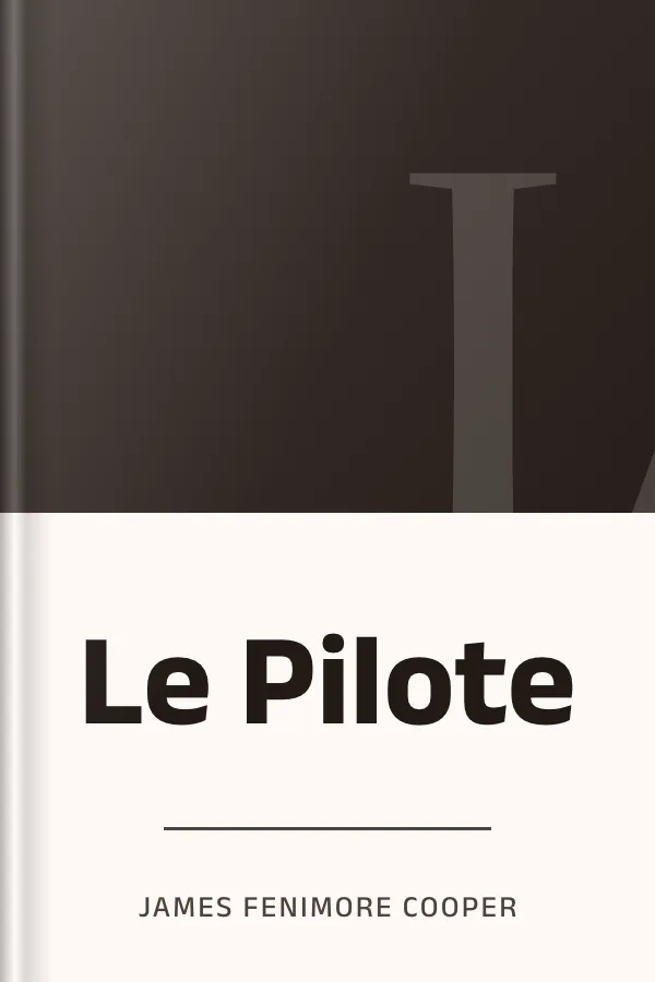 Le Pilote de James Fenimore Cooper, couverture du livre