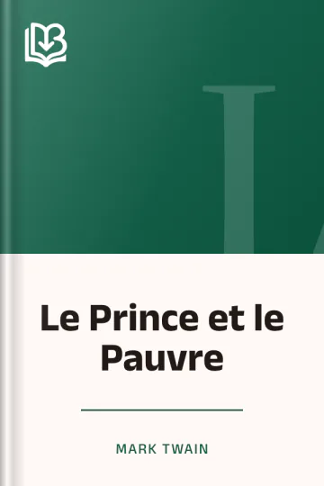 Le Prince et le Pauvre de Mark Twain, couverture du livre