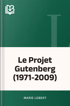 Le Projet Gutenberg (1971-2009) - Marie Lebert