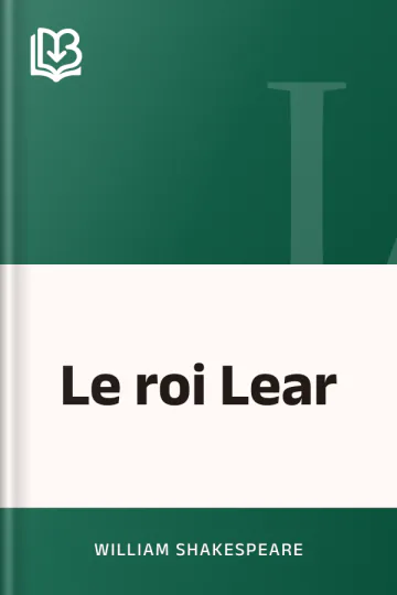 Le roi Lear de William Shakespeare, couverture du livre