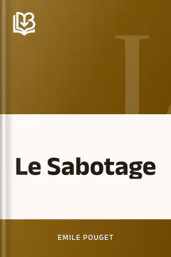 Le Sabotage - Emile Pouget