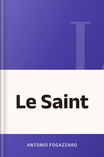 Le Saint d’Antonio Fogazzaro, couverture du livre