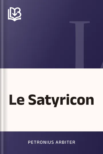 Le Satyricon de Petronius Arbiter, couverture du livre