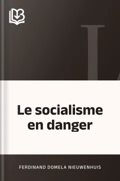 Le socialisme en danger - Ferdinand Domela Nieuwenhuis