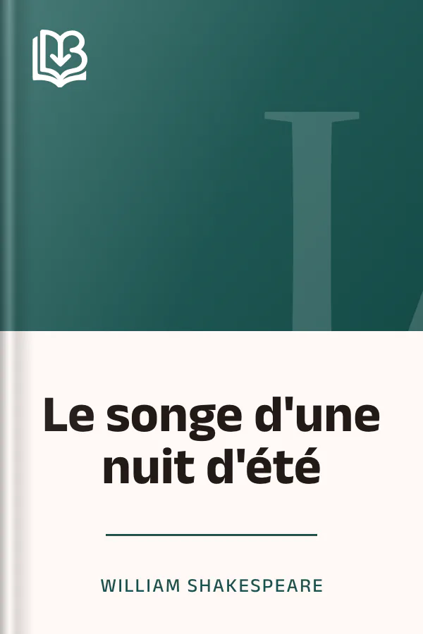 Le songe d'une nuit d'été de William Shakespeare, couverture du livre