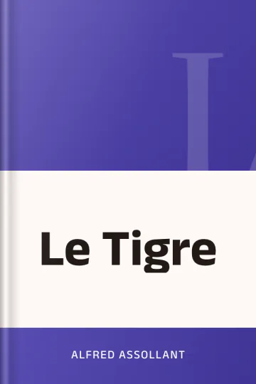 Le Tigre d’Alfred Assollant, couverture du livre