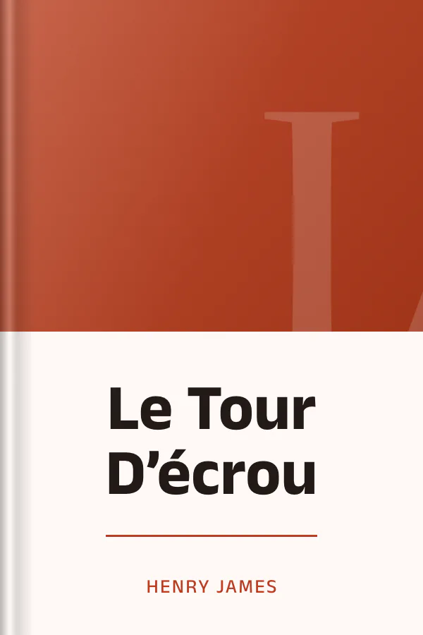 Le Tour D’écrou d’Henry James, couverture du livre