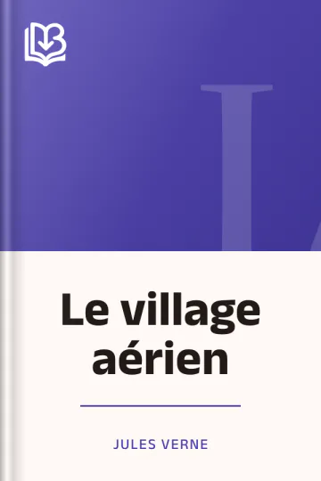 Le village aérien de Jules Verne, couverture du livre