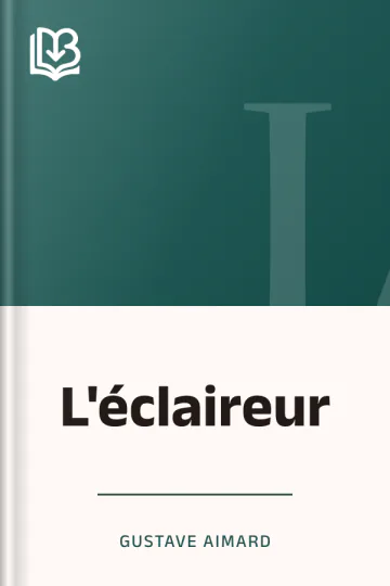 L'éclaireur de Gustave Aimard, couverture du livre