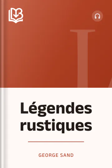 Légendes rustiques de George Sand, couverture du livre