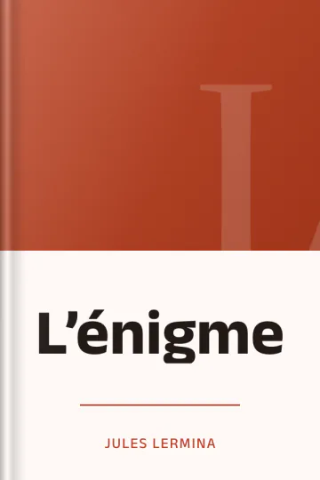 L’énigme de Jules Lermina, couverture du livre