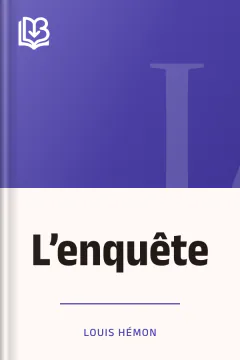 L’enquête - Louis Hémon