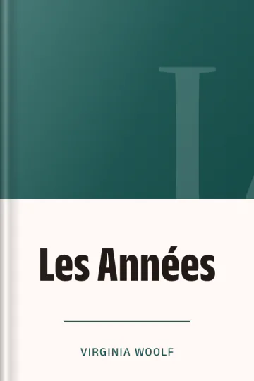 Les Années de Virginia Woolf, couverture du livre