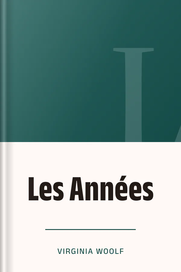 Les Années de Virginia Woolf, couverture du livre