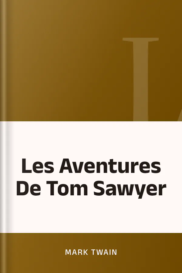 Les Aventures De Tom Sawyer de Mark Twain, couverture du livre