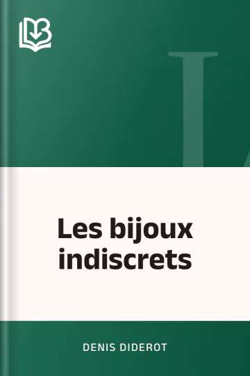 Les bijoux indiscrets de Denis Diderot, couverture du livre