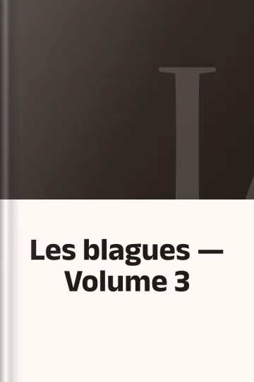 Les blagues — Volume 3, couverture du livre