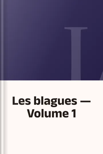Les blagues — Volume 1, couverture du livre