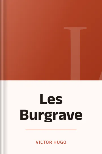 Les Burgrave de Victor Hugo, couverture du livre