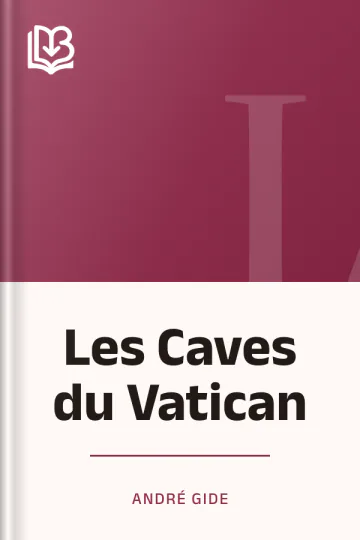 Les Caves du Vatican d’André Gide, couverture du livre