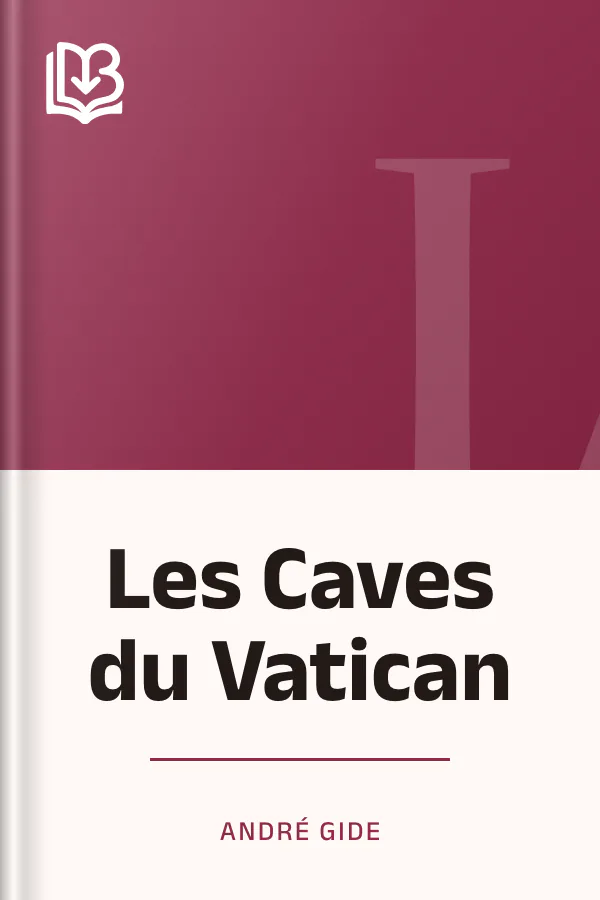 Les Caves du Vatican d’André Gide, couverture du livre