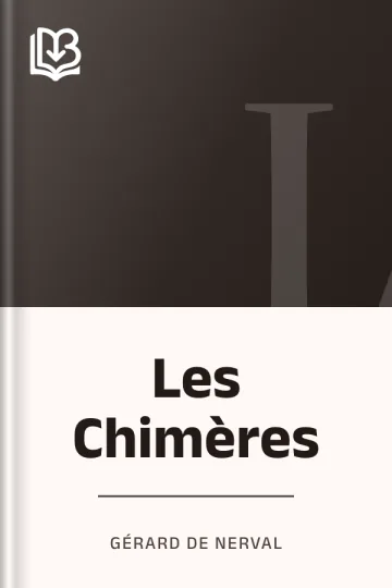 Les Chimères de Gérard de Nerval, couverture du livre
