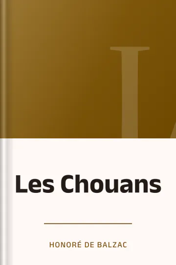 Les Chouans d’Honoré de Balzac, couverture du livre