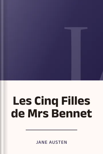 Les Cinq Filles de Mrs Bennet de Jane Austen, couverture du livre