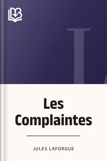 Les Complaintes de Jules Laforgue, couverture du livre