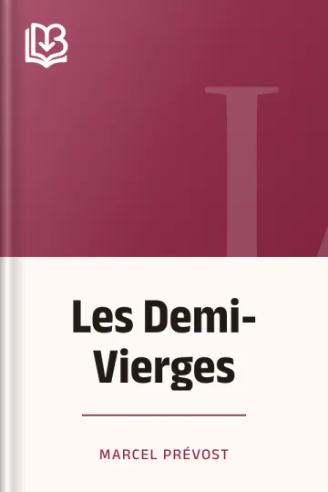 Les Demi-Vierges de Marcel Prévost, couverture du livre