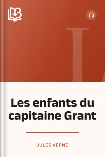 Les enfants du capitaine Grant de Jules Verne, couverture du livre