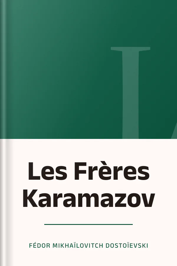 Les Frères Karamazov de Fédor Mikhaïlovitch Dostoïevski, couverture du livre