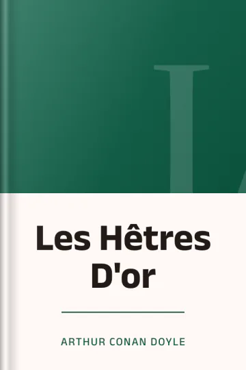 Les Hêtres D'or d’Arthur Conan Doyle, couverture du livre